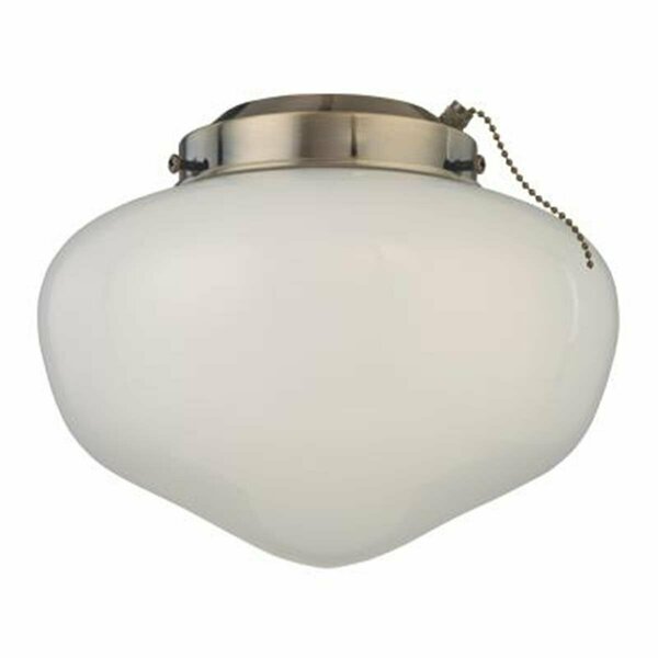 Brilliantbulb LED Schoolhouse Ceiling Fan Light Kit, Damp Location, Energy Star BR602863
